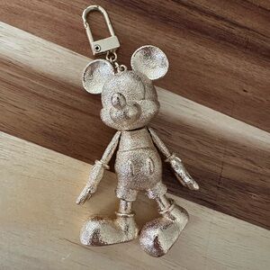 Baublebar Gold Mickey Mouse Keychain